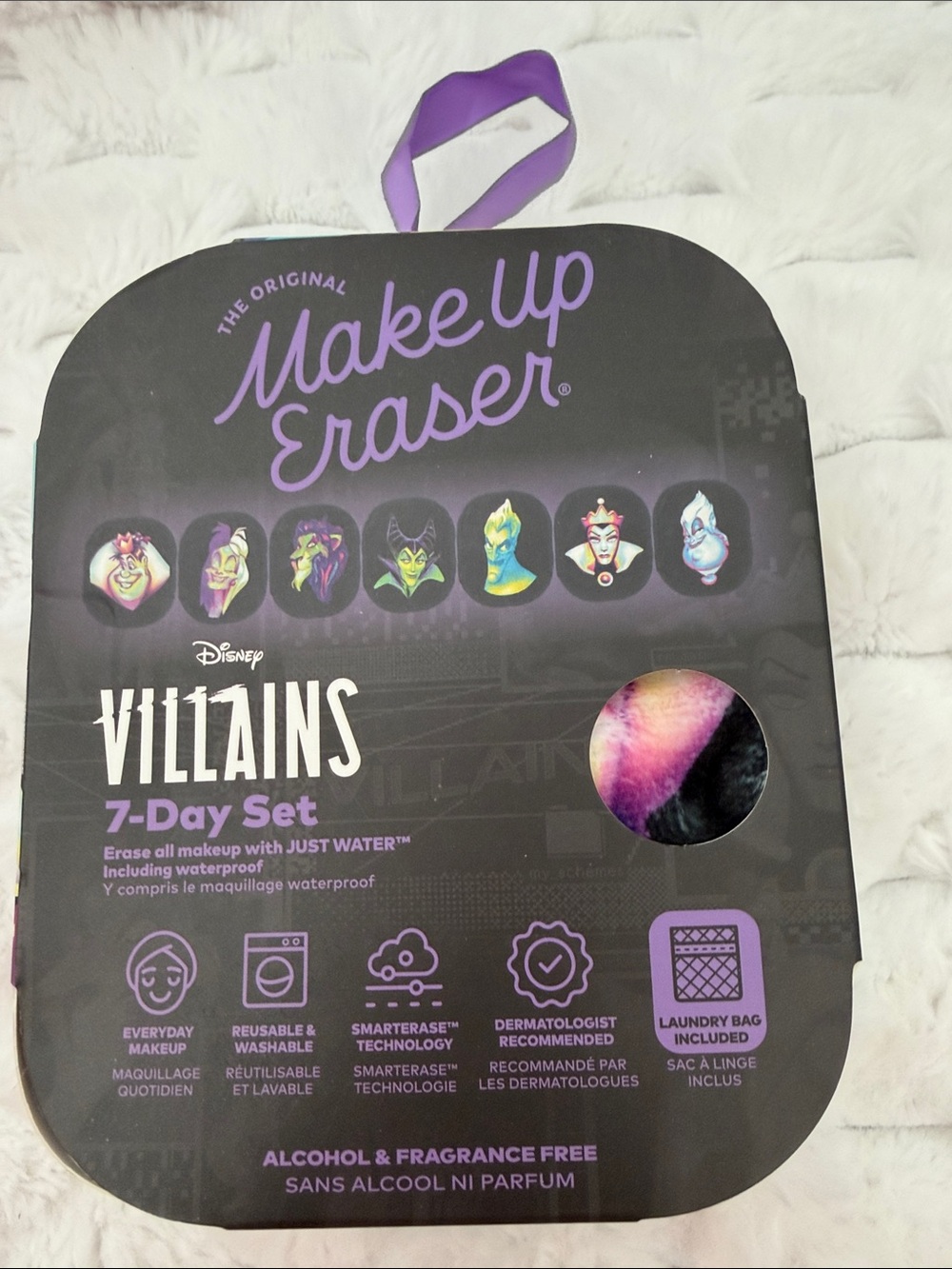 MakeUp Eraser Disney Villains 7-Day Set - Purple/Black